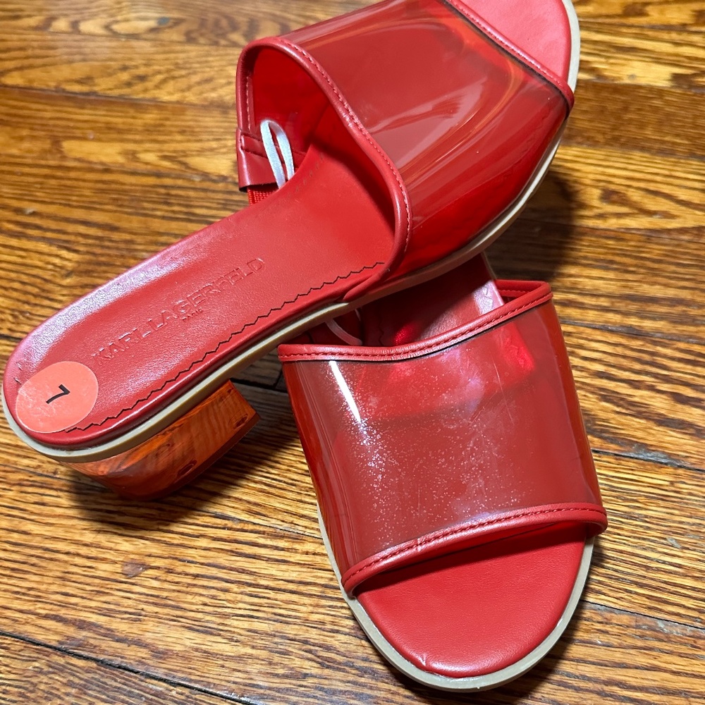 Red Sandals